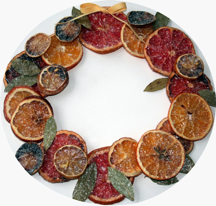 Dried Fruits Wreaths